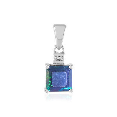 Mezezo Opal Silver Pendant