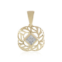 9K Zircon Gold Pendant (Ornaments by de Melo)