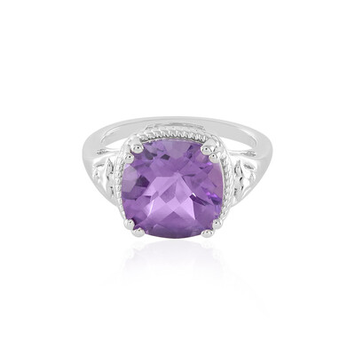 Amethyst Silver Ring