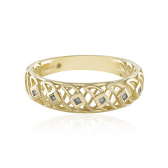 9K I2 (J) Diamond Gold Ring (Ornaments by de Melo)