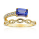 14K AAA Tanzanite Gold Ring (CIRARI)