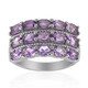 Amethyst Silver Ring