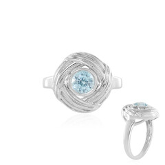 Ratanakiri Zircon Silver Ring (SAELOCANA)