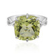 Ouro Verde Quartz Silver Ring (Tenner Diniz)