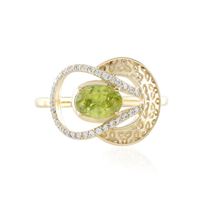 9K Sphene Gold Ring