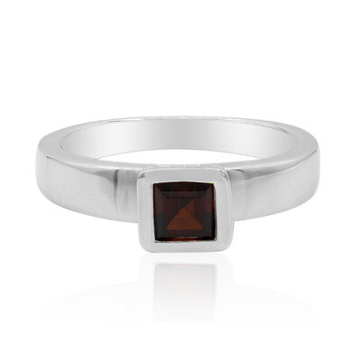 Mozambique Garnet Silver Ring