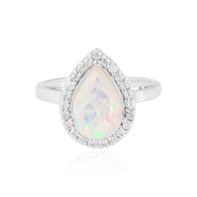 Welo Opal Silver Ring