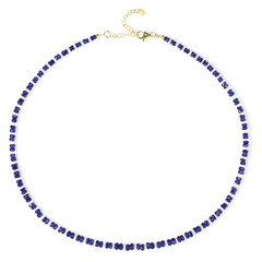 Madagascar Blue Sapphire Silver Necklace