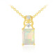 Welo Opal Silver Necklace