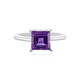 Moroccan Amethyst Silver Ring