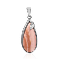 Australian Pink Opal Silver Pendant (Art of Nature)