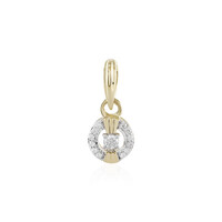 9K SI1 (I) Diamond Gold Pendant