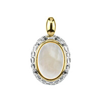 Mother of Pearl Silver Pendant