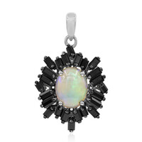 Welo Opal Silver Pendant