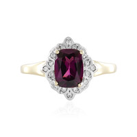 9K Rhodolite Gold Ring