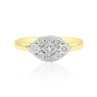 9K SI1 (G) Diamond Gold Ring