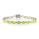 Peridot Silver Bracelet