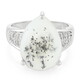 Dendritic Agate Silver Ring