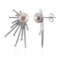 Silver Freshwater Pearl Silver Earrings (TPC)