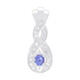 Tanzanite Silver Pendant