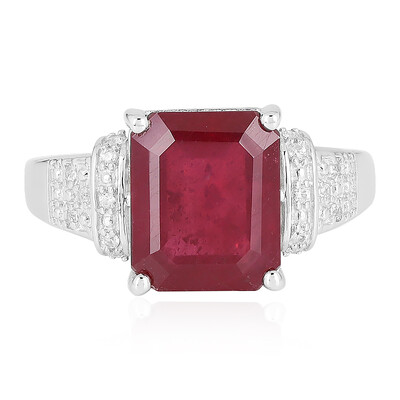 Madagascar Ruby Silver Ring