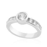 Zircon Silver Ring