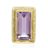 Rose de France Amethyst Silver Pendant