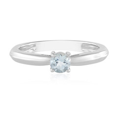 Brazilian Aquamarine Silver Ring