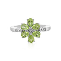 Arizona Peridot Silver Ring