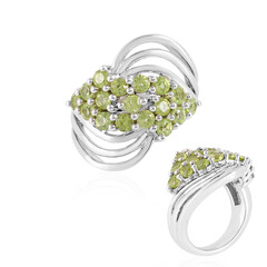 Peridot Silver Ring