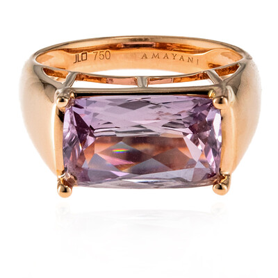 18K Pink Diaspore Gold Ring (AMAYANI)