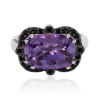 Amethyst Silver Ring