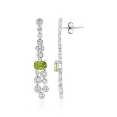 Sphene Silver Earrings