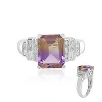 Ametrine Silver Ring