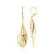 Black Diamond Brass Earrings (Juwelo Style)