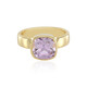 Rose de France Amethyst Silver Ring