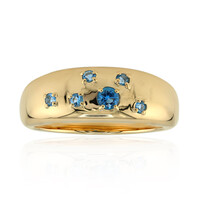 9K Hauynite Gold Ring