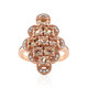 Morganite Silver Ring