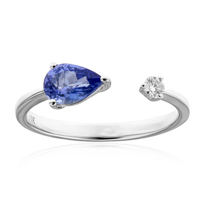 10K AAA Tanzanite Gold Ring