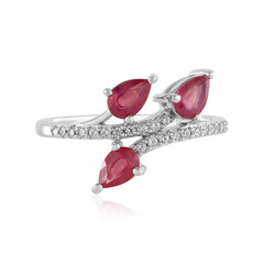 Madagascar Ruby Silver Ring