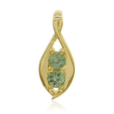 14K Madagascan Demantoid Gold Pendant (John Ferry)