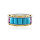 Sleeping Beauty Turquoise Silver Ring (Gems en Vogue)