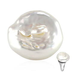 Freshwater pearl Silver Ring (TPC)