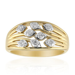 9K SI1 (G) Diamond Gold Ring