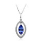 10K AAA Tanzanite Gold Necklace