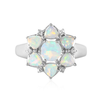 Welo Opal Silver Ring