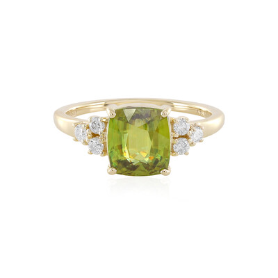 14K Sphene Gold Ring (AMAYANI)