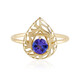 9K AAA Tanzanite Gold Ring (Ornaments by de Melo)