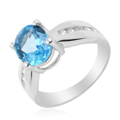 Marambaia Topaz Silver Ring