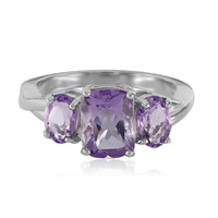 Amethyst Silver Ring